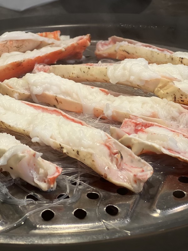 Chinese steamed hot pot