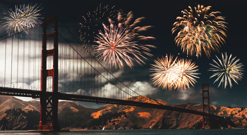 fireworks in san francisco